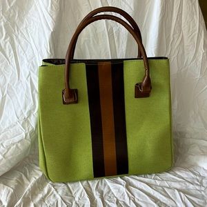 Bellemonde Jetsetter Tote in Bermuda Green